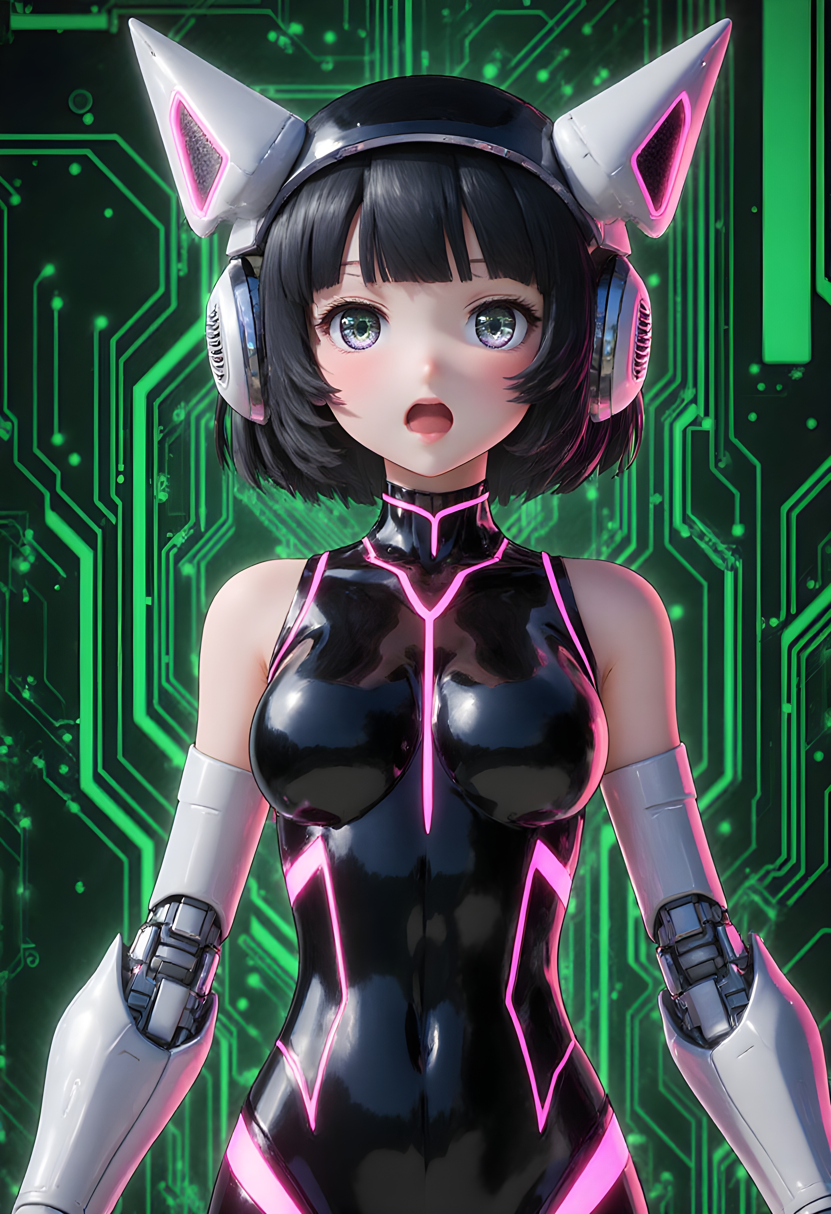 メカ娘3091号 | の人気AIイラスト・グラビア