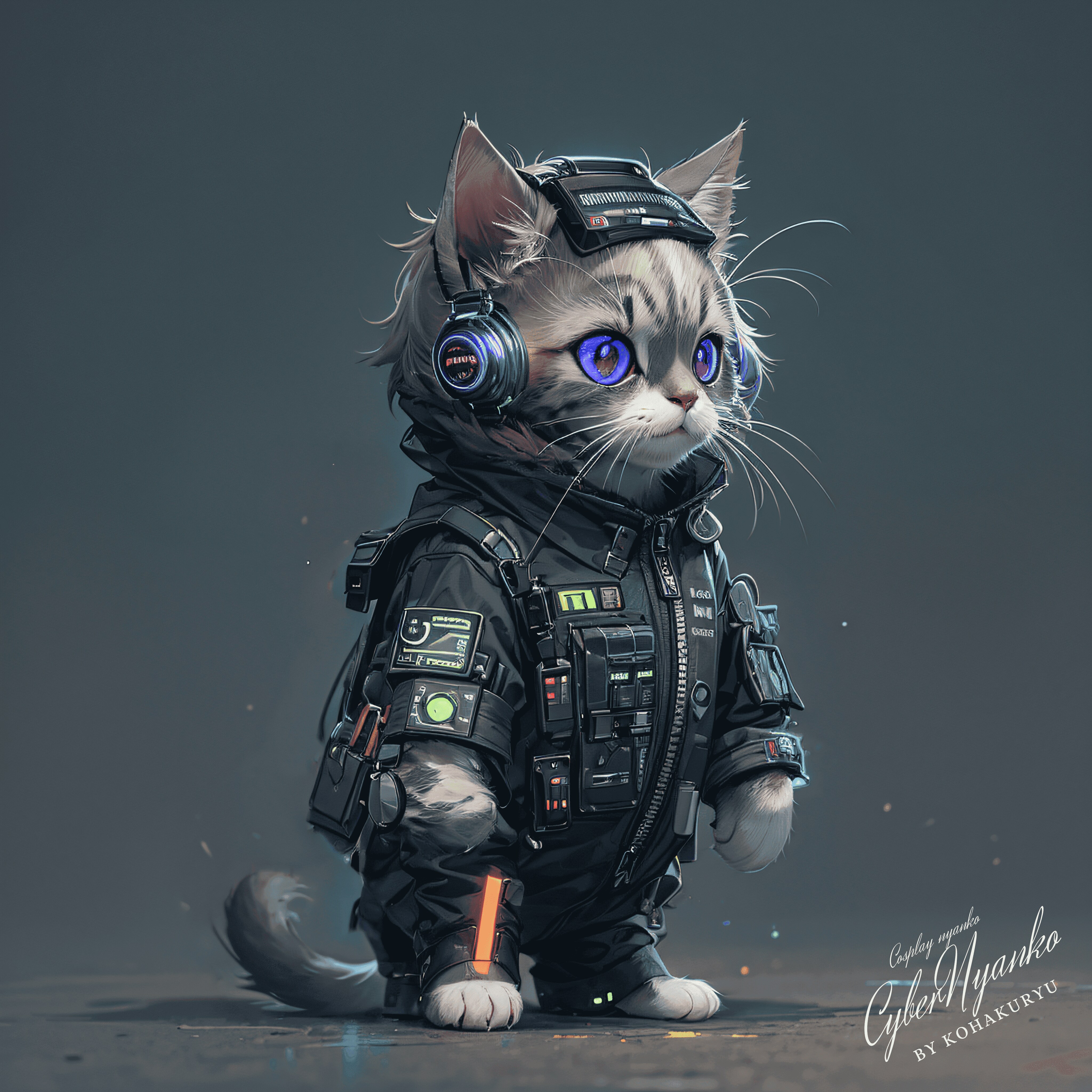 CyberNyanko-kuro-