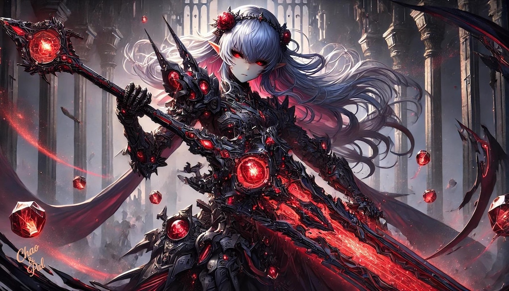 ダークエルフ：剣装備