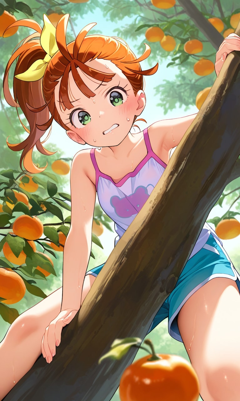 柿採り・まなつ。 | の人気AIイラスト・グラビア