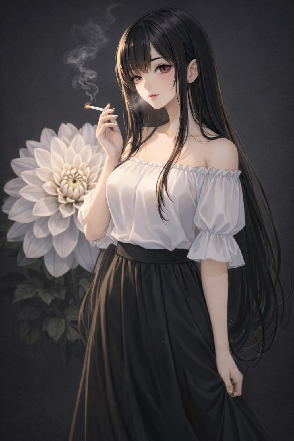 二口女「妖怪」企画記念イラスト