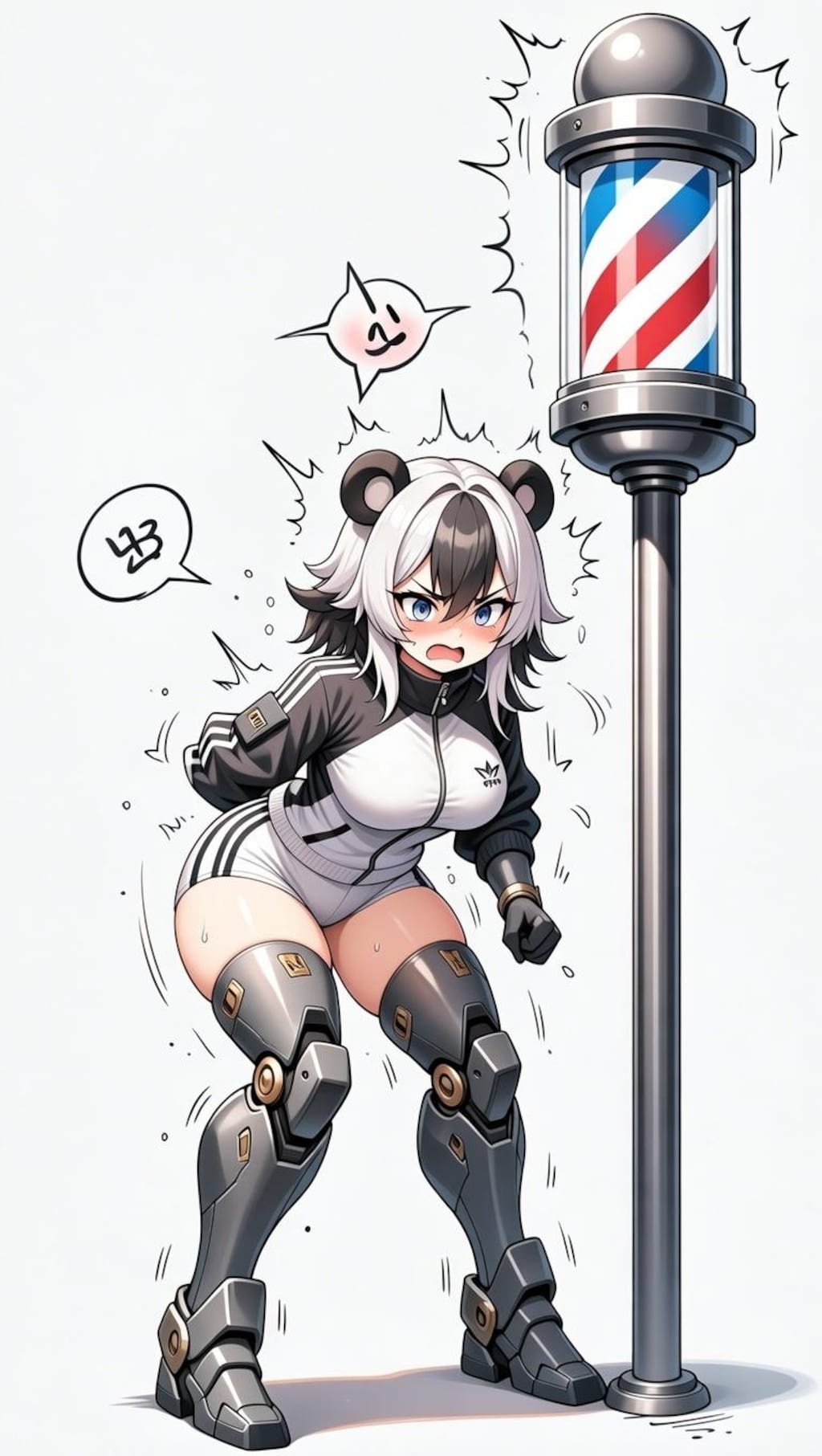 ピンチだよ、パンダガールさん！