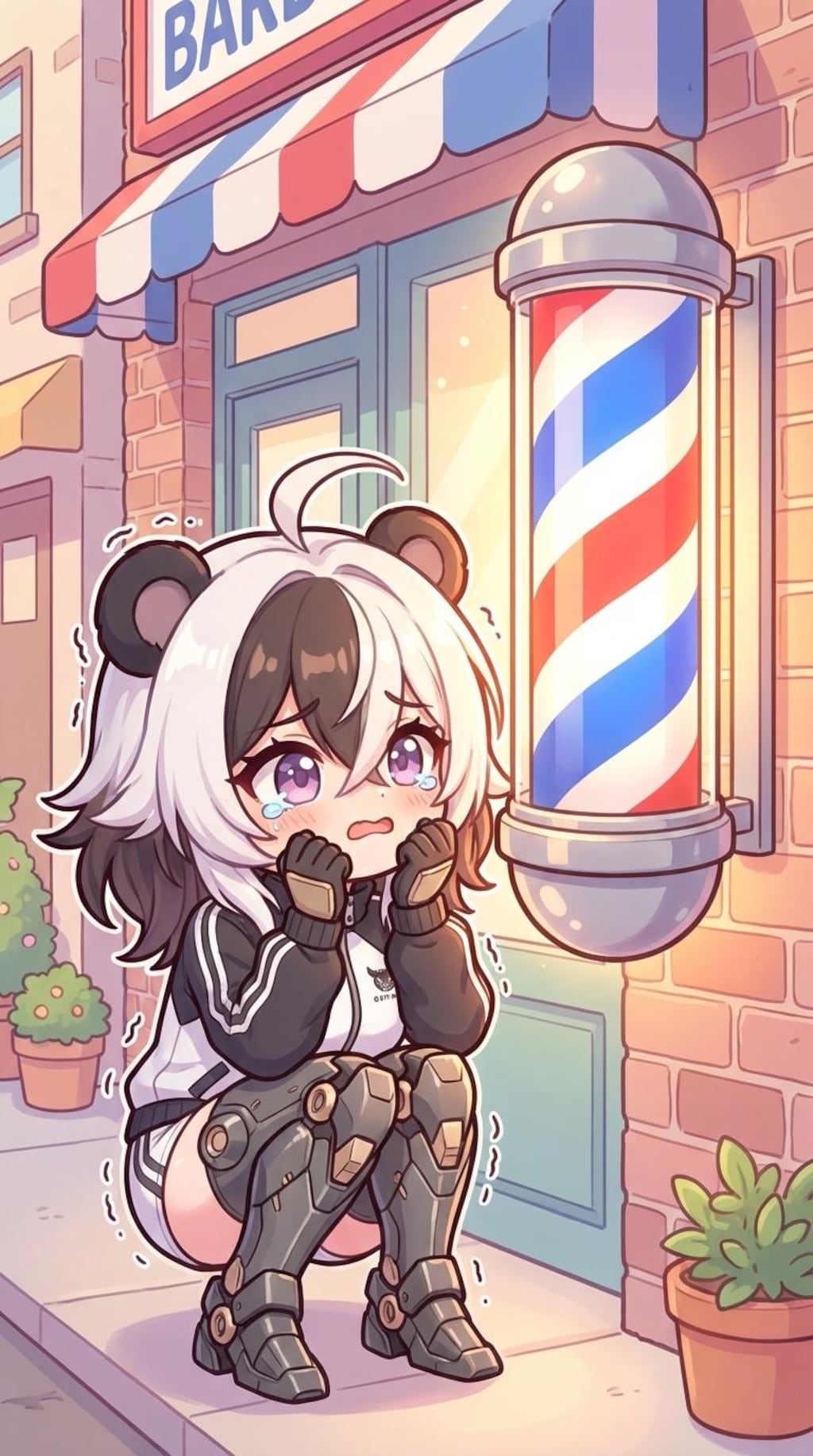 ピンチだよ、パンダガールさん！