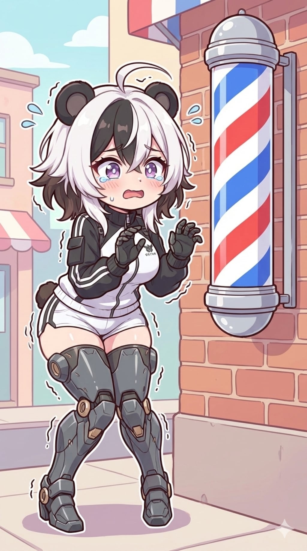 ピンチだよ、パンダガールさん！