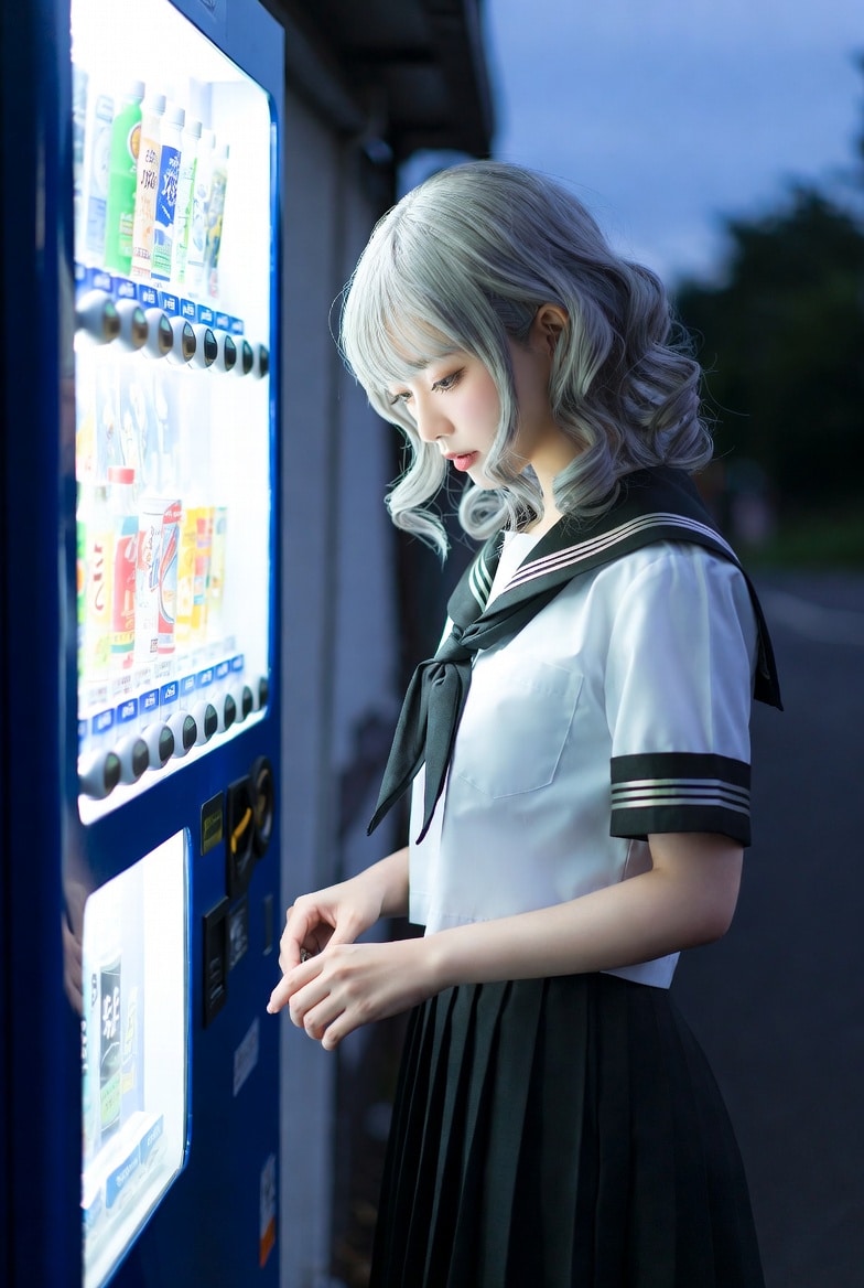 自販機 | の人気AIイラスト・グラビア