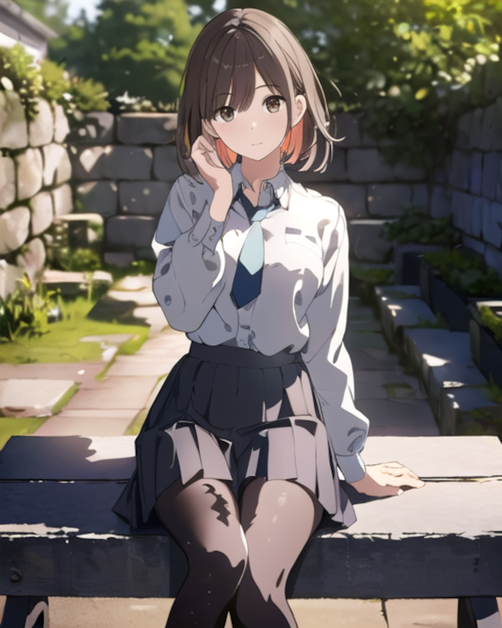 黒スト制服
