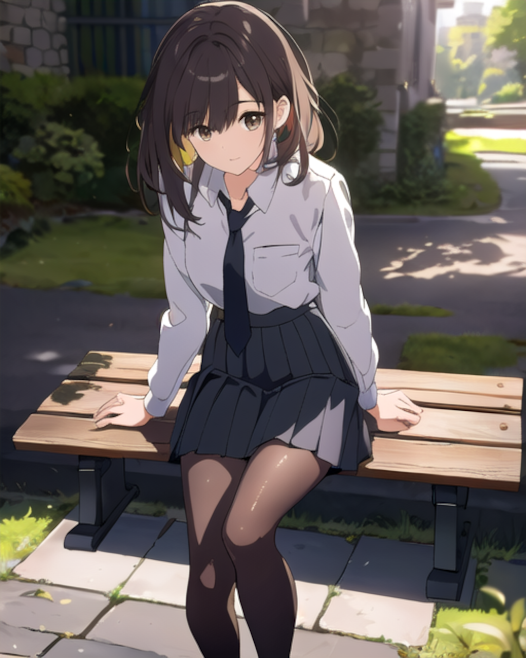 黒スト制服