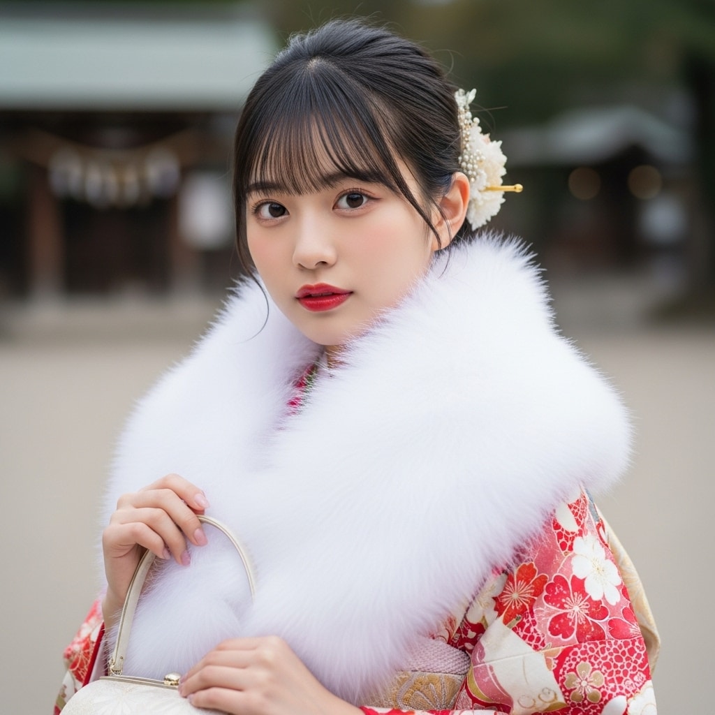 Portrait_0102（晴れ着） | の人気AIイラスト・グラビア