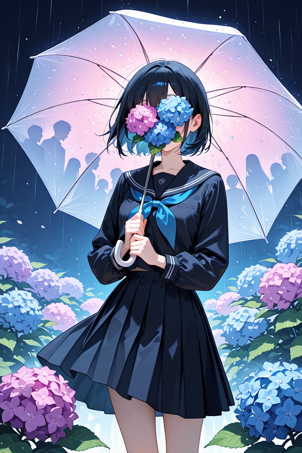 あの日の紫雨に置いていかれたある少女の話