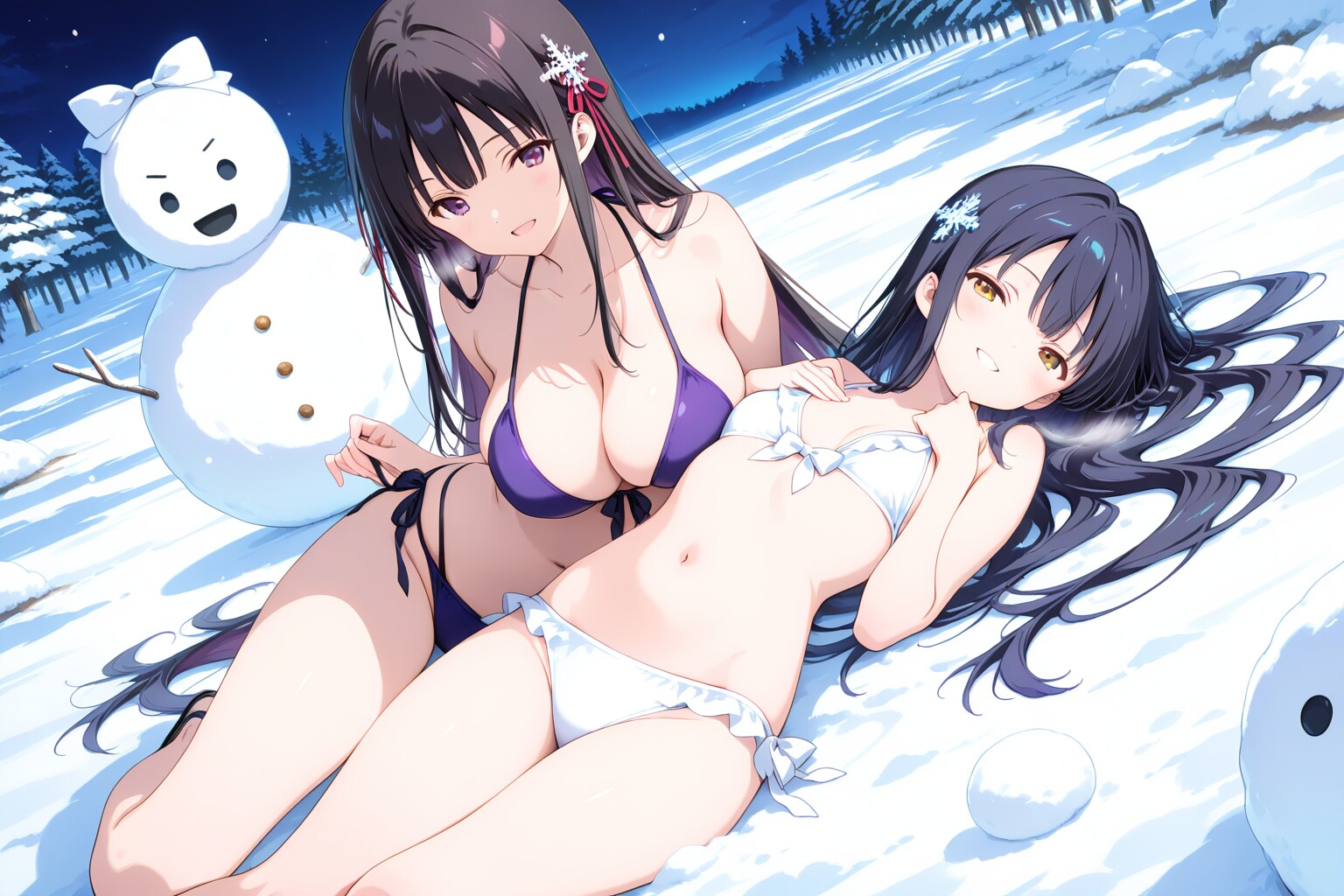 真夏では無い真冬であり……