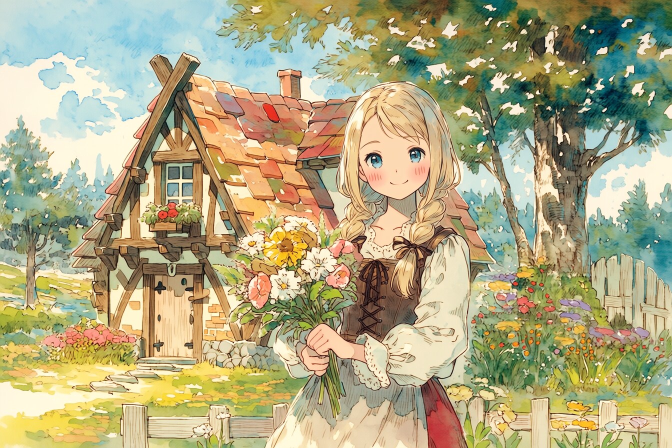村娘137 | の人気AIイラスト・グラビア