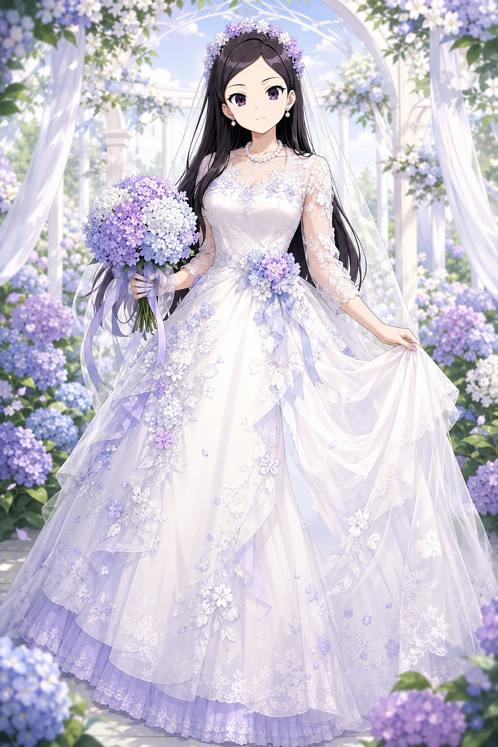 紫陽花の花嫁