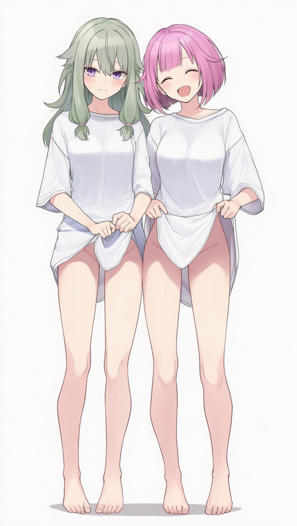 見えそうで見えない