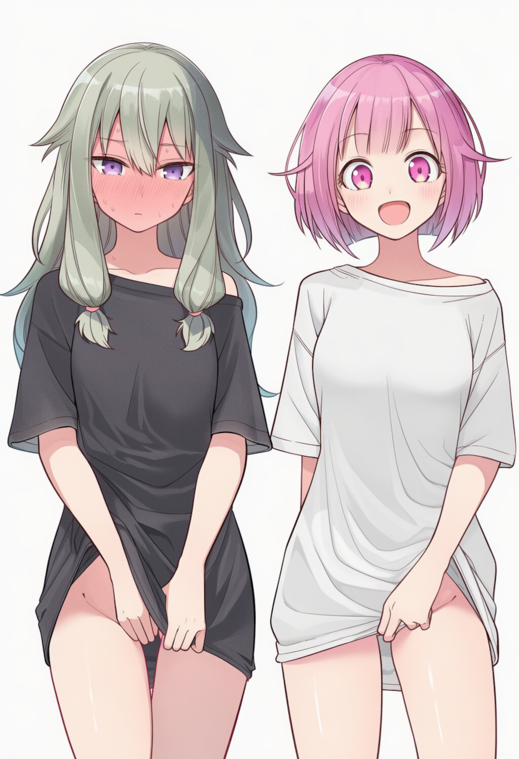 見えそうで見えない