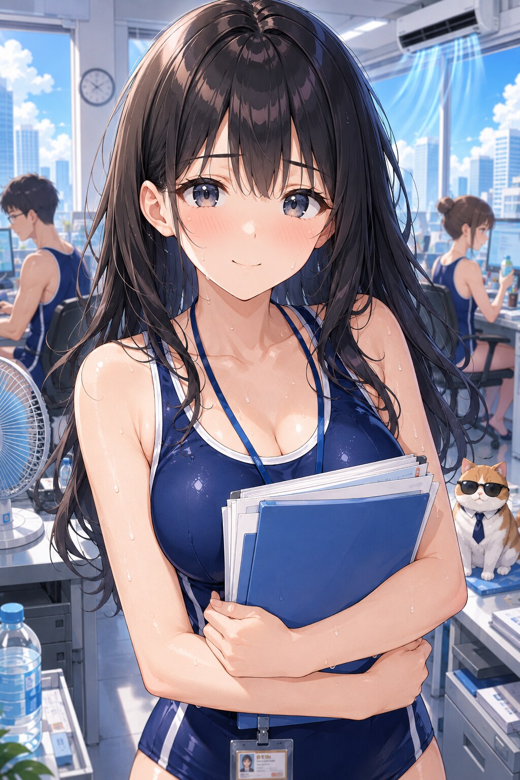 クールビズ会社員ちゃん