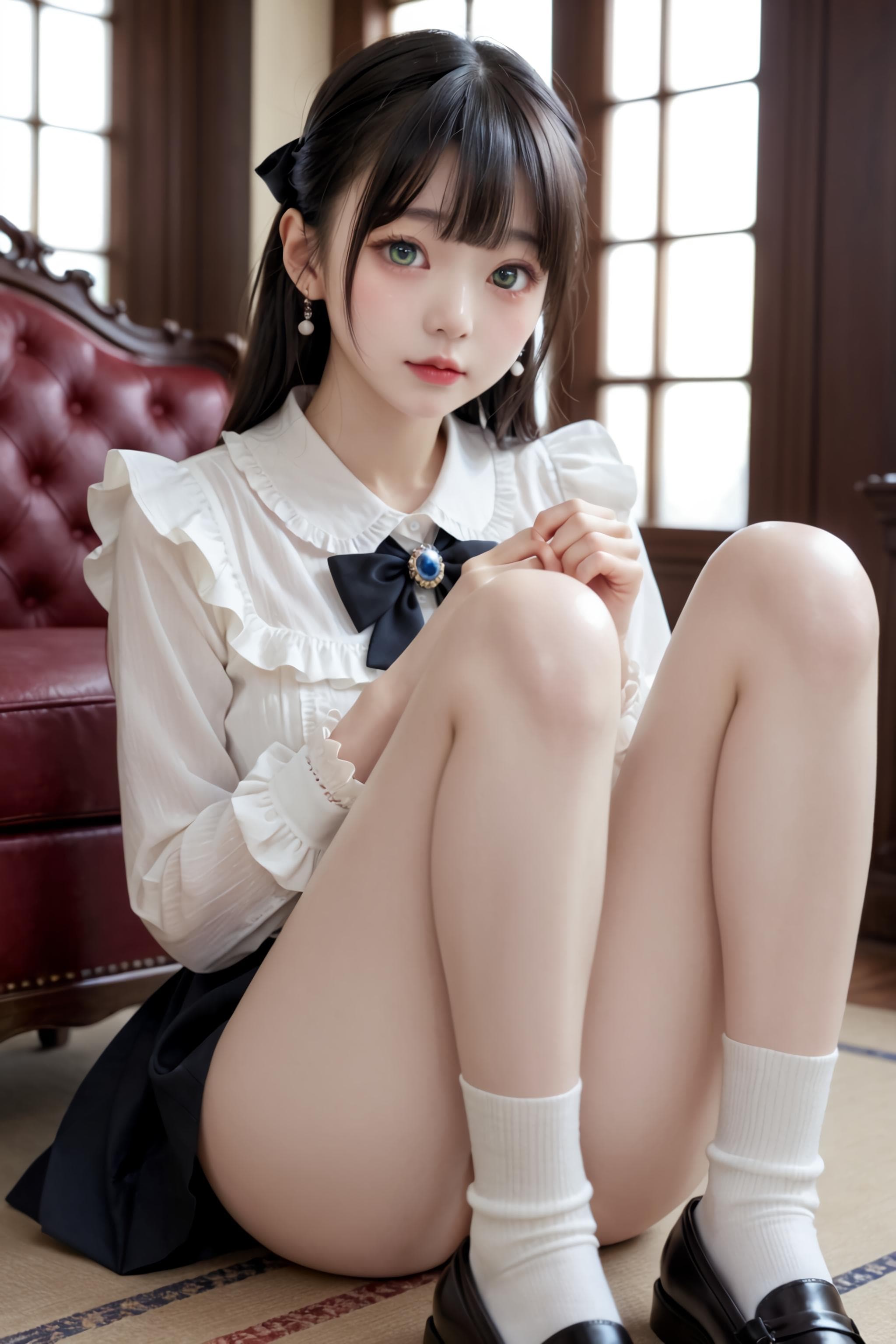 某ギルドの受付嬢に寄せたい…