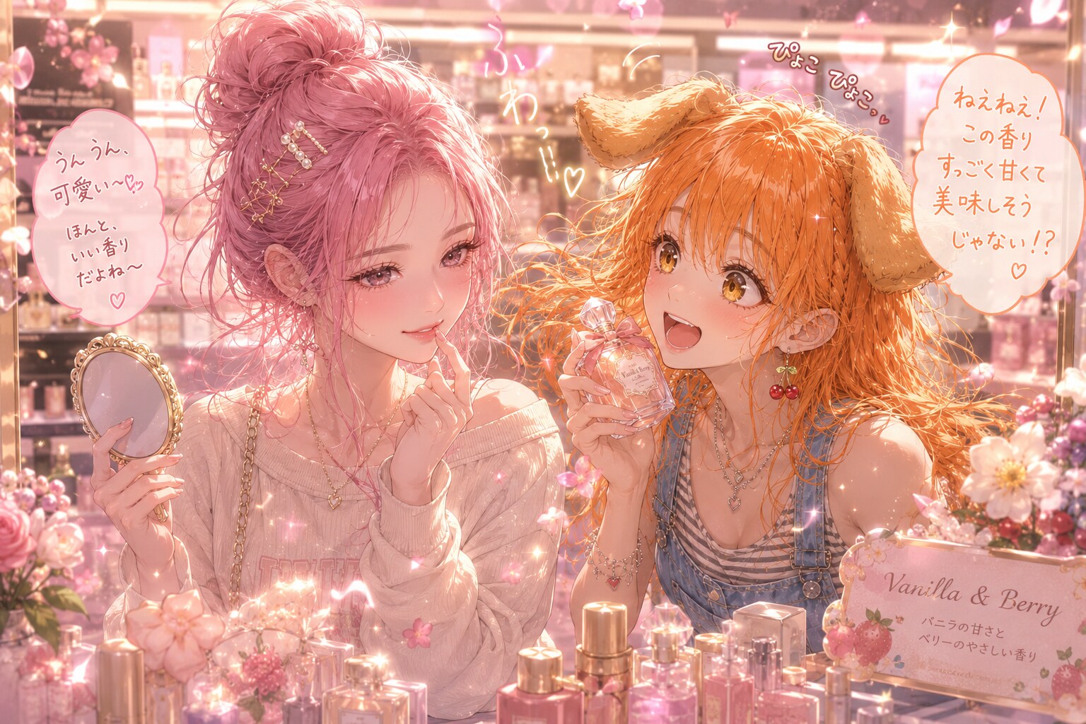 堕ち姫は、この甘いお喋りと香りに満たされる | の人気AIイラスト・グラビア
