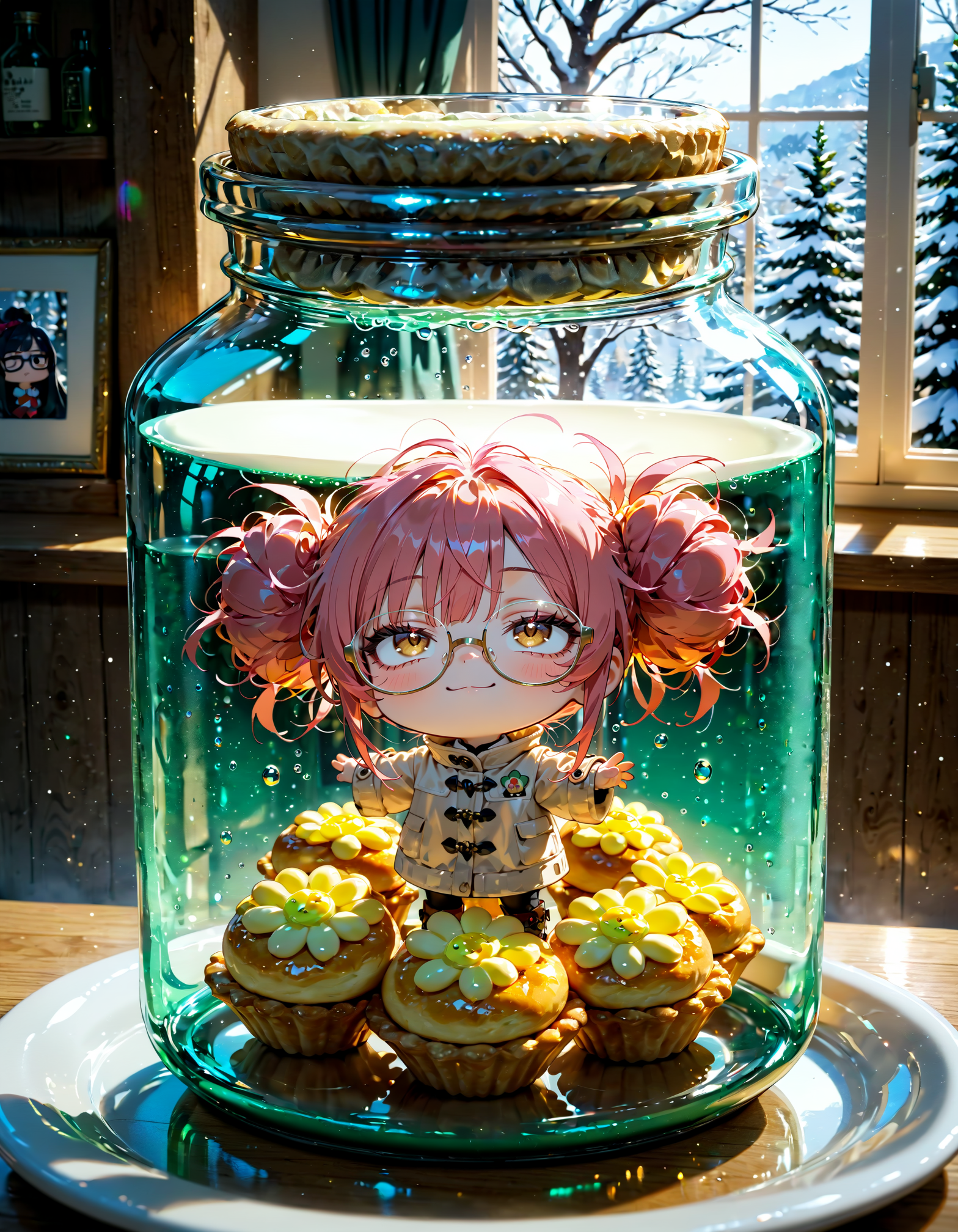 今日は何の日？　結祝フィナンシェの日 | の人気AIイラスト・グラビア