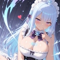 力を蓄えるスーパーメイド 2枚目