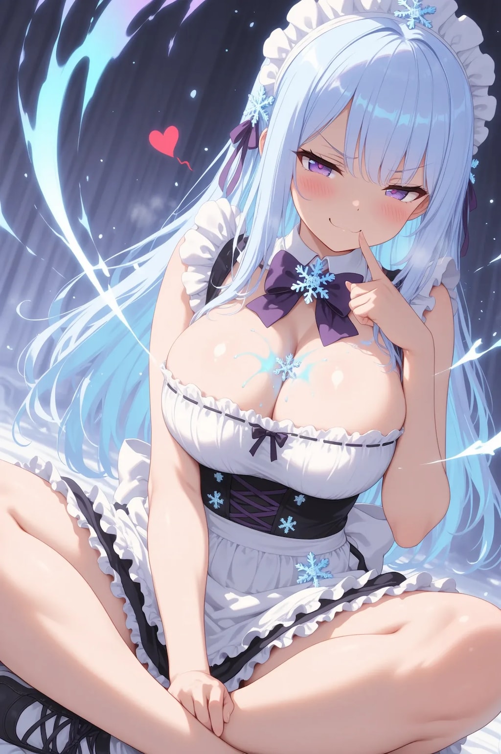 力を蓄えるスーパーメイド