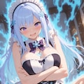力を蓄えるスーパーメイド 5枚目