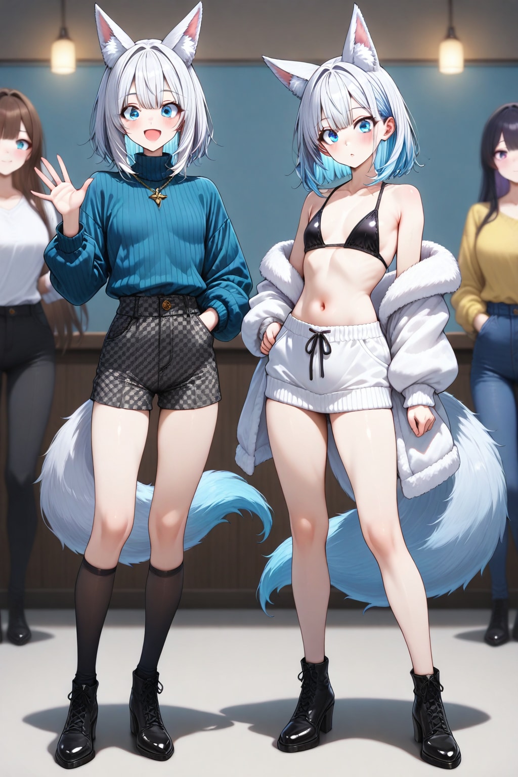 無題 | の人気AIイラスト・グラビア