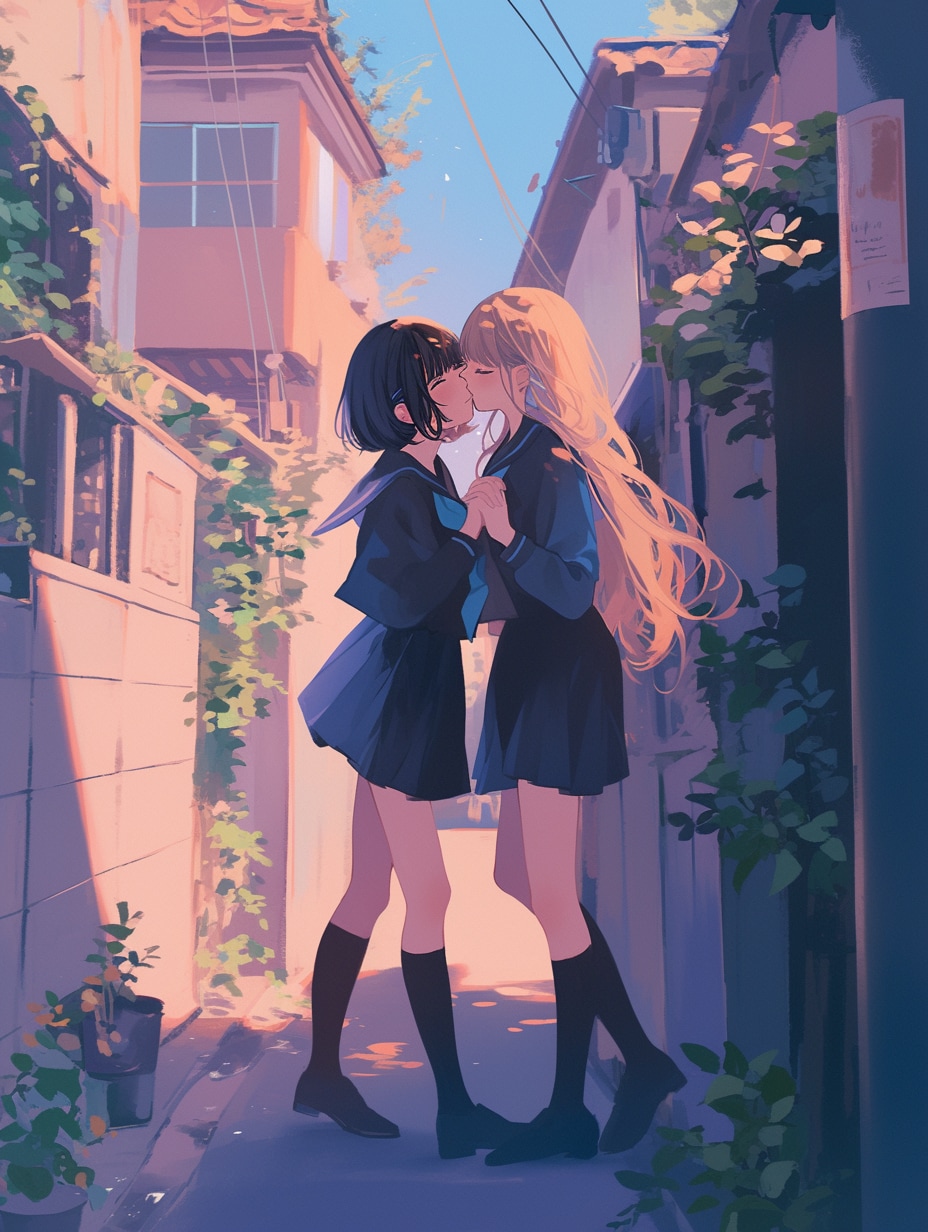 キスしたい二人のJK225