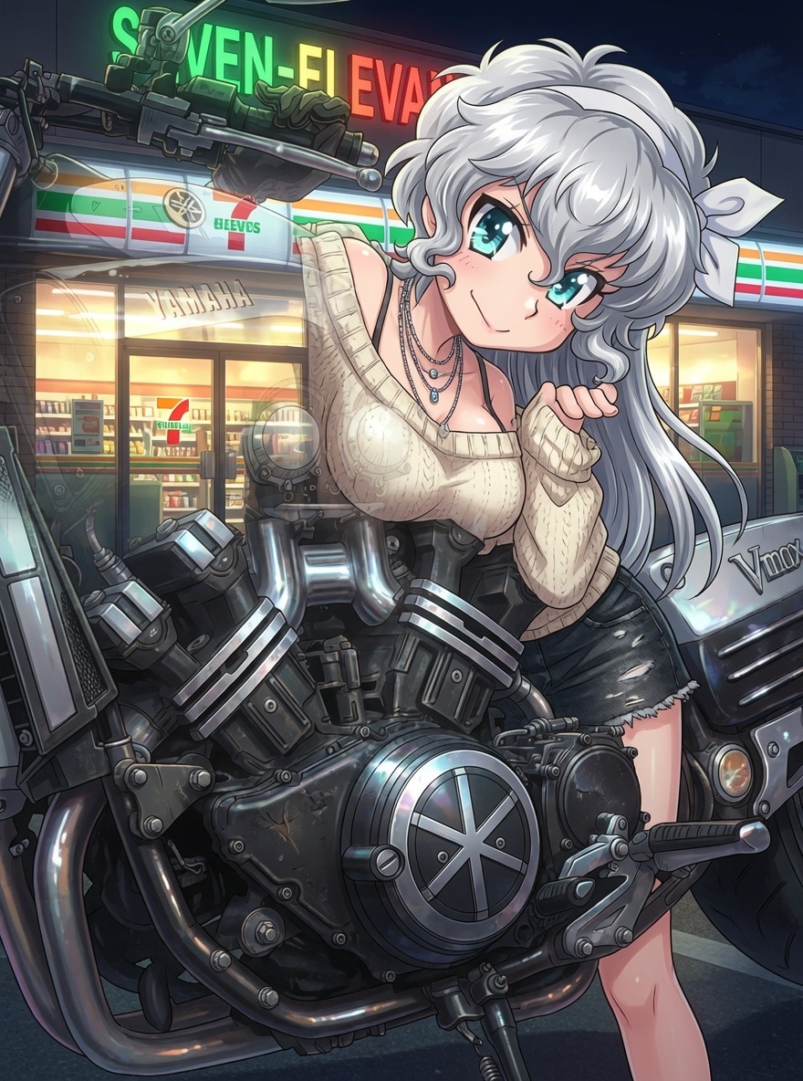 ヤマハVMAX 山葉紗里
