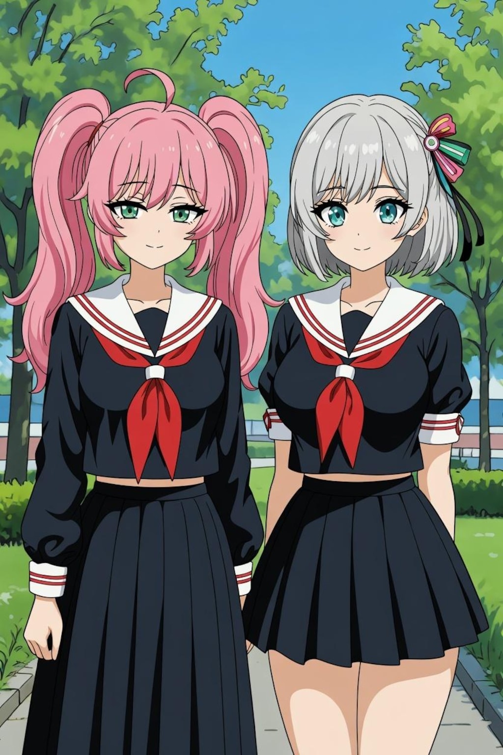 ピンクな娘さんと岩井梅梛と〜