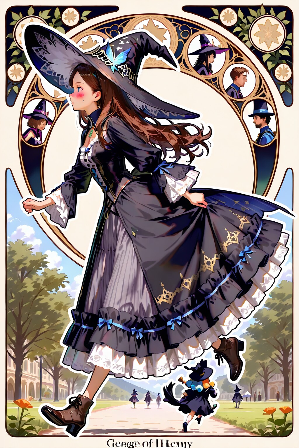 魔女 | の人気AIイラスト・グラビア