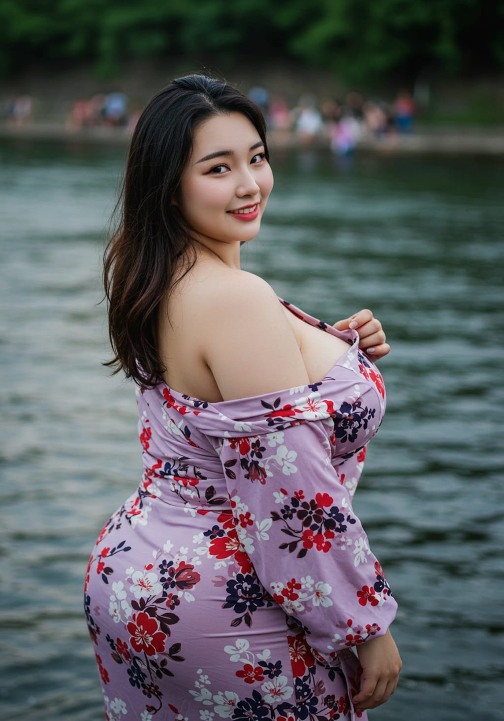 豊満女