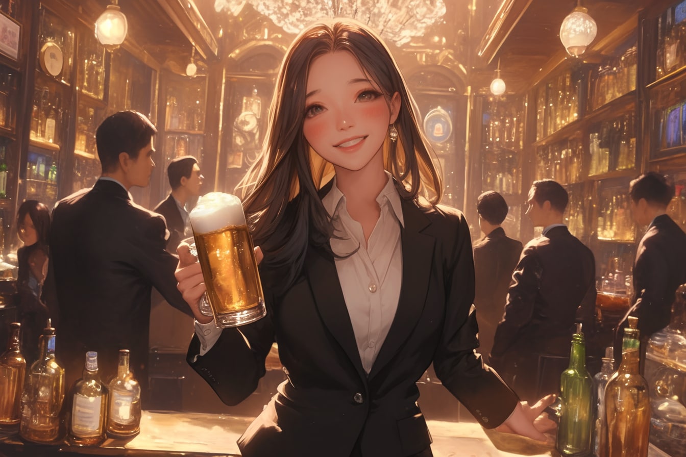 乾杯‼️🍻✨449 | の人気AIイラスト・グラビア