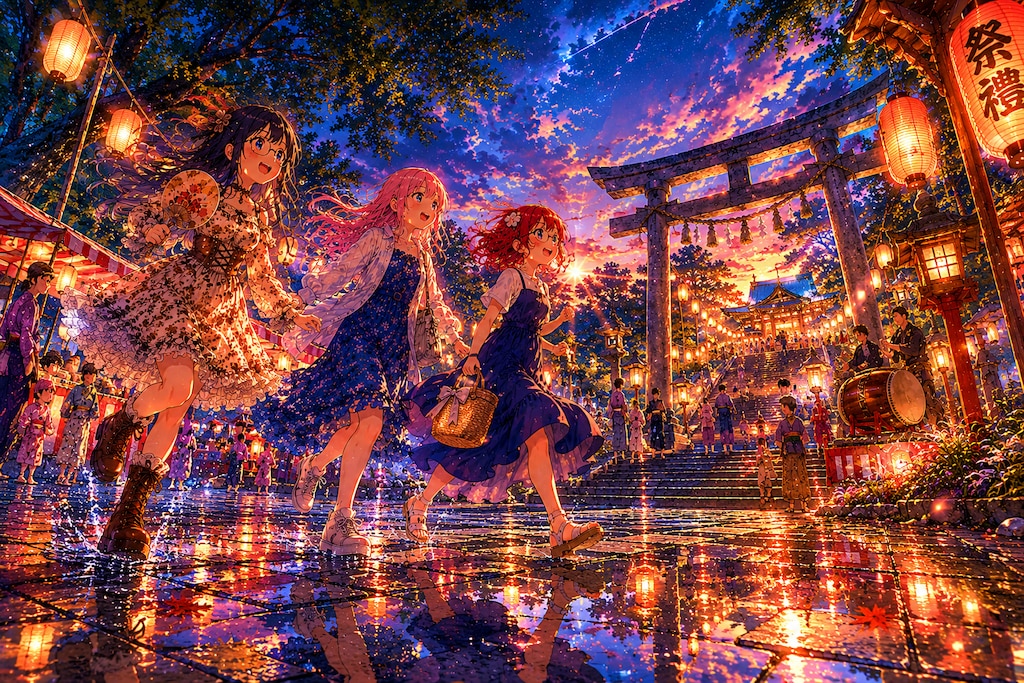 ドンドンヒャララ、夏空を駆け抜けて