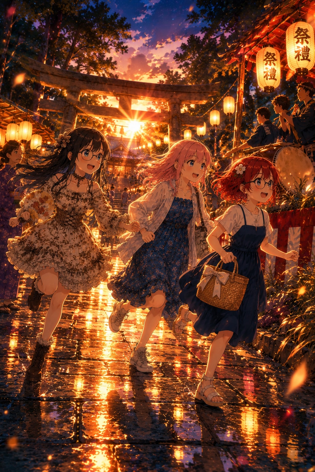 ドンドンヒャララ、夏空を駆け抜けて