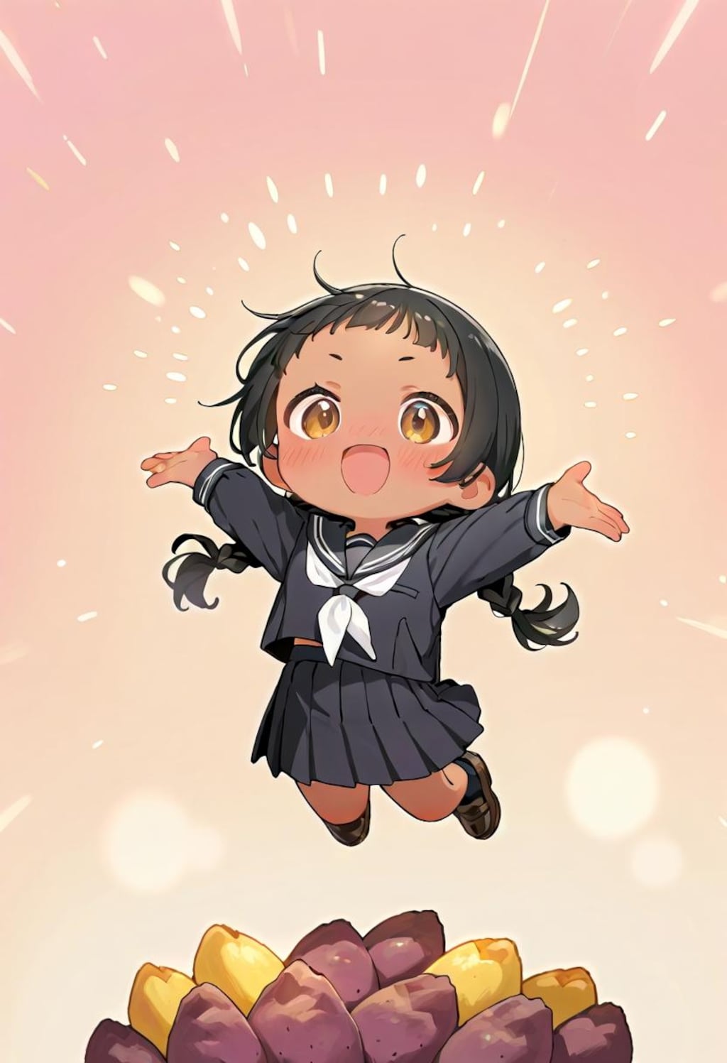 焼き芋ジャンプ🍠