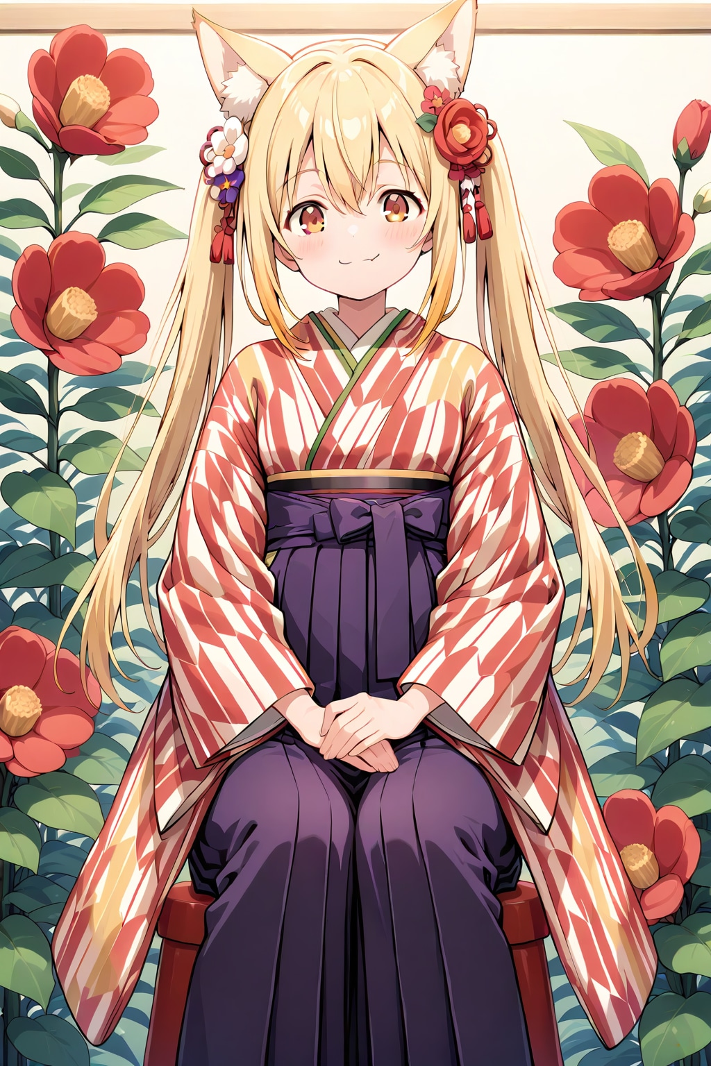 ふぉくしーガールちゃん（おやつ中）うまし→ご馳走様なのじゃ