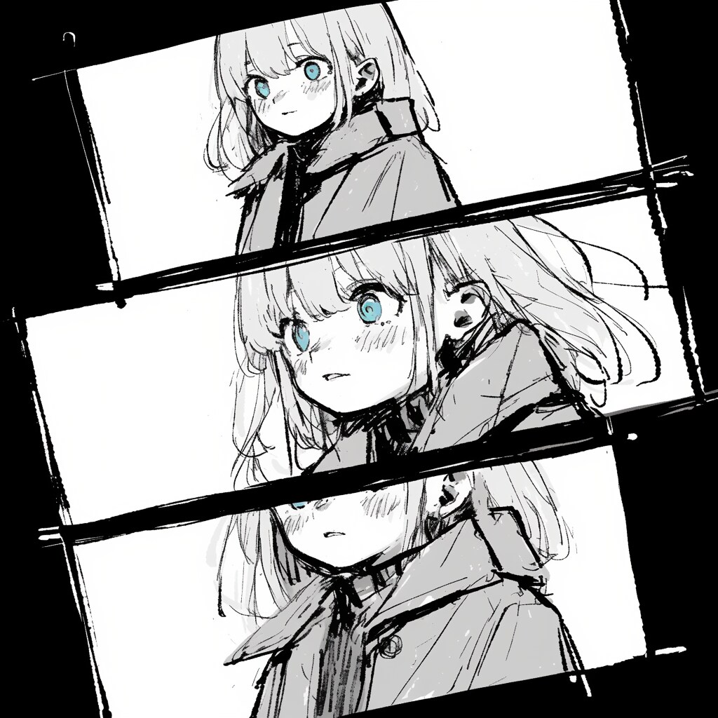 漫画描写「気づいてしまった悲しみ」
