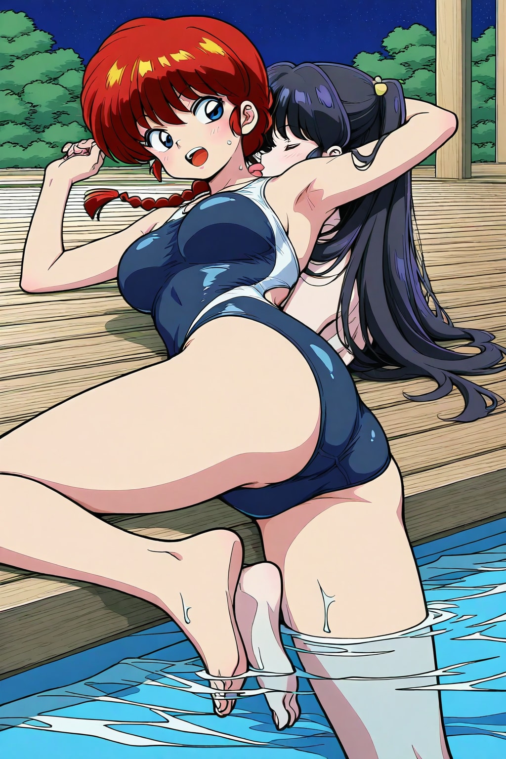 乱麗のリラックスに付き合うパパ❤️