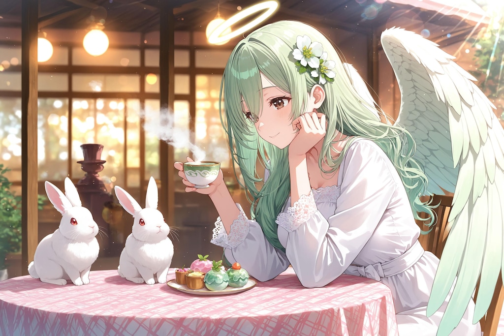 天使さんのティータイム🎵