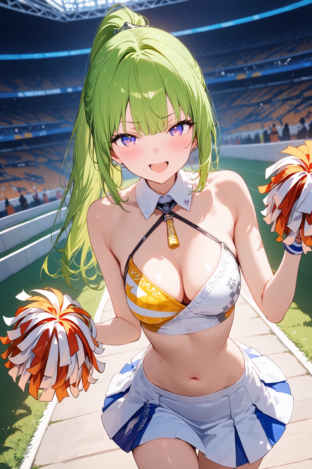 フレフレ少女（HALO）ちちぷいのみんな応援します♪