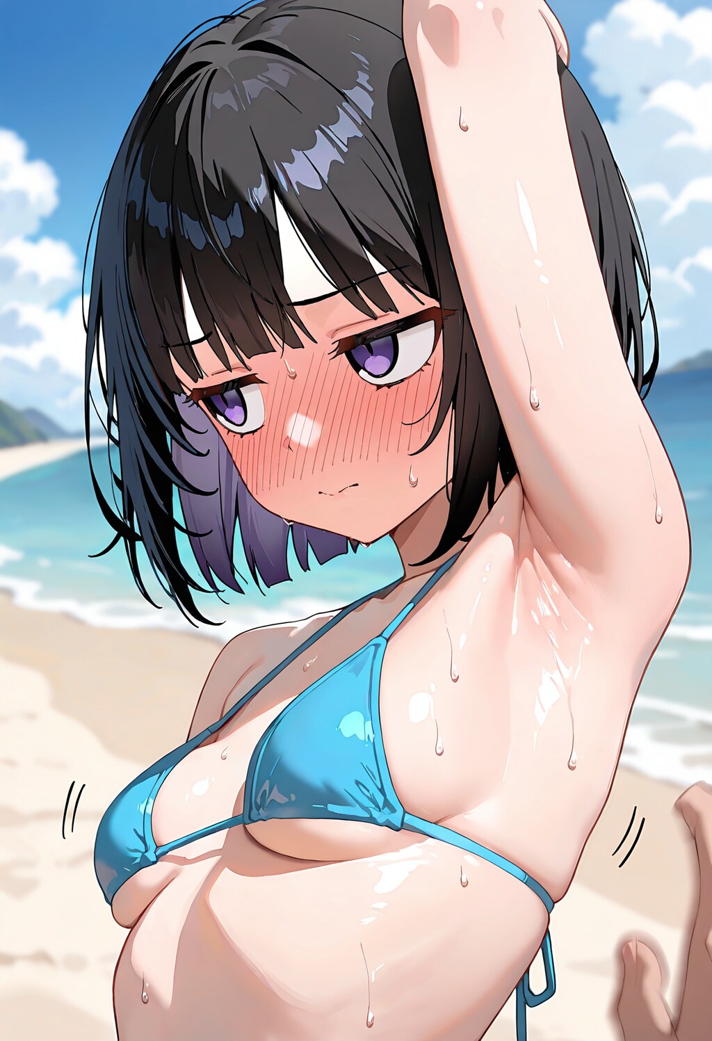 腋にフェチがあるということを知らされた娘 No.2