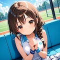 三つ編みテニスちゃん 11枚目