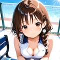 三つ編みテニスちゃん 10枚目