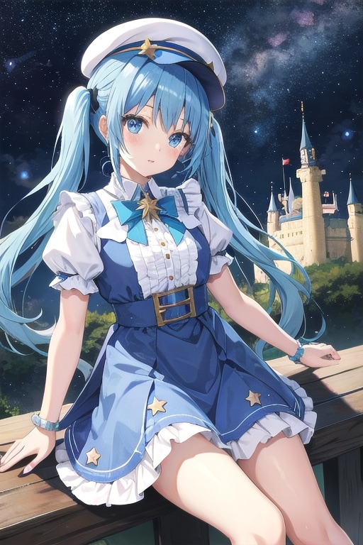 青い天使 | の人気AIイラスト・グラビア