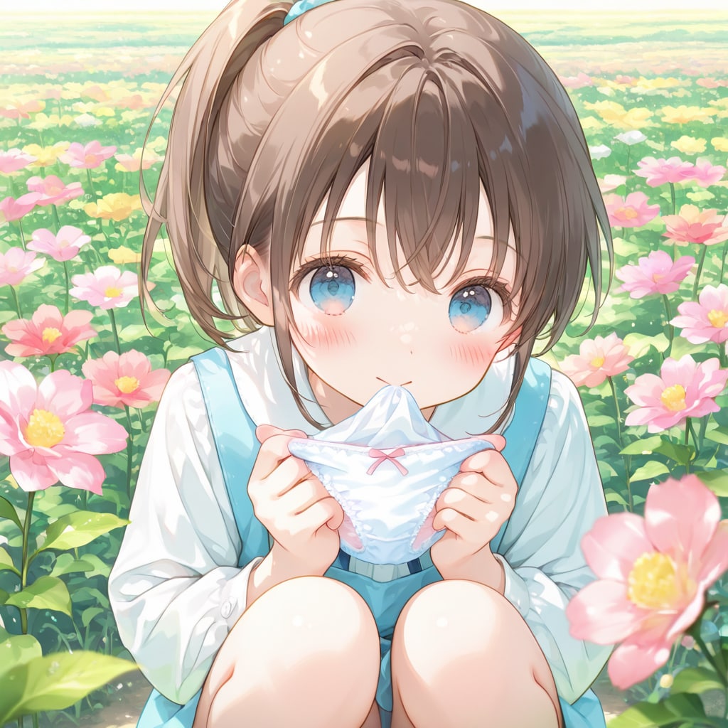 しゃがみ小パンツ