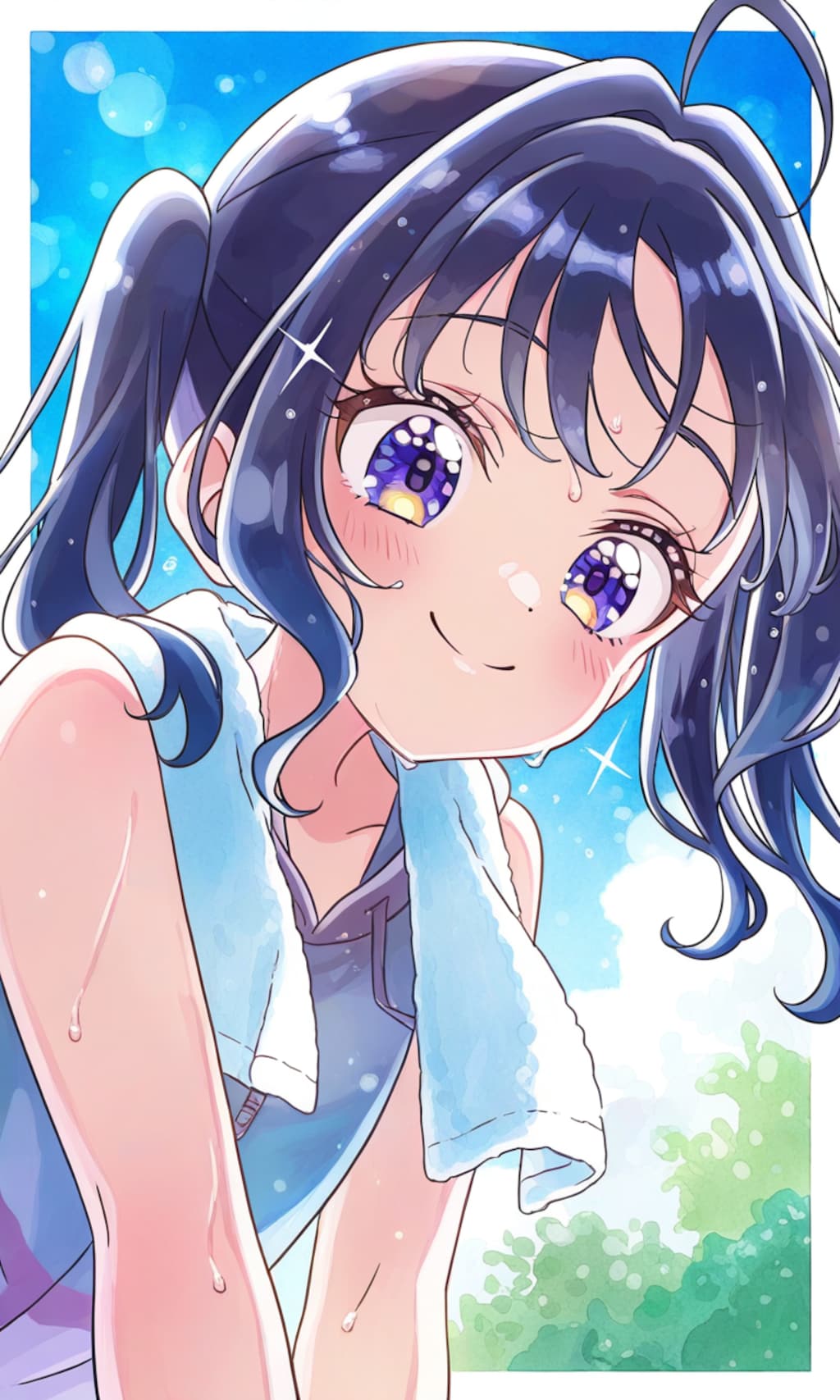 ダンストレーニング☀️紫雨こころ。