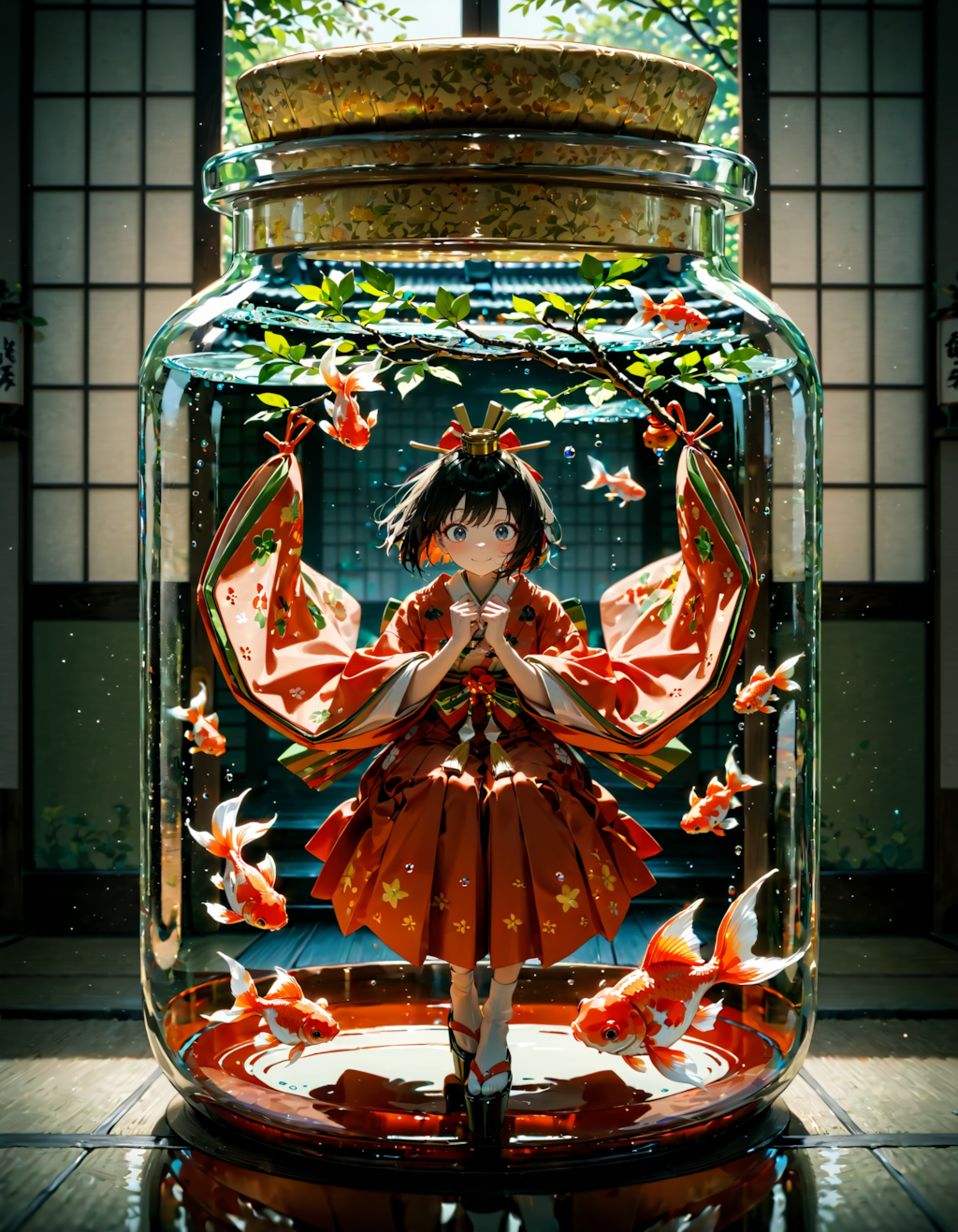 今日は何の日？　雛祭り・上巳・桃の節句。金魚の日