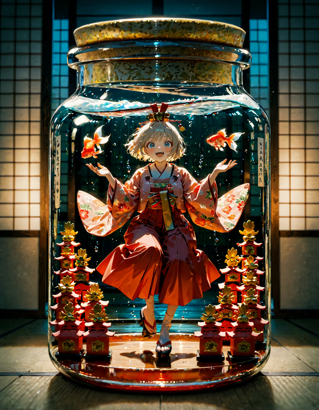 今日は何の日？　雛祭り・上巳・桃の節句。金魚の日