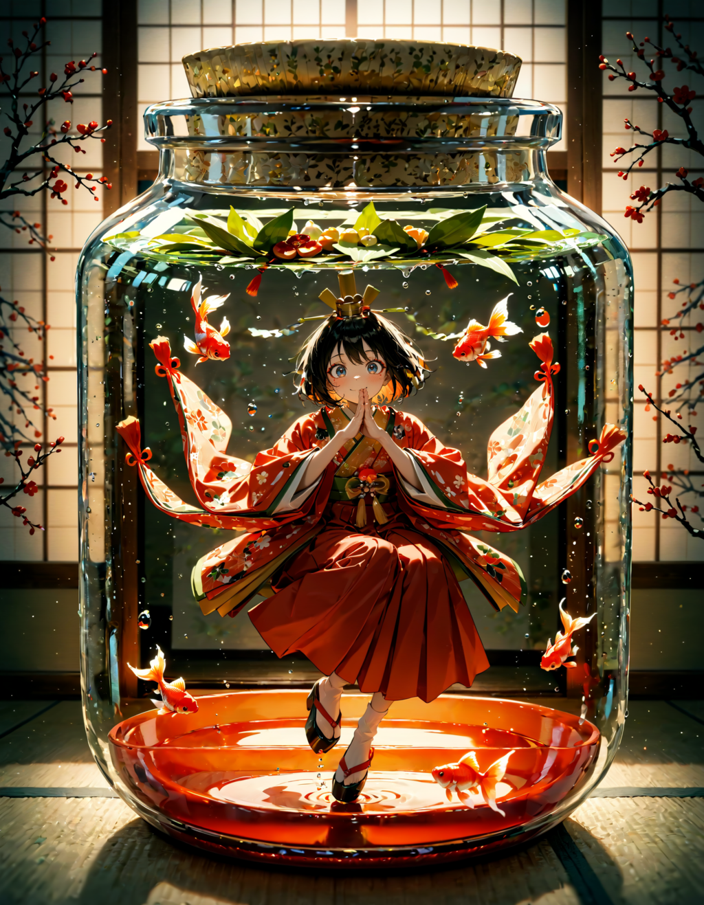 今日は何の日？　雛祭り・上巳・桃の節句。金魚の日