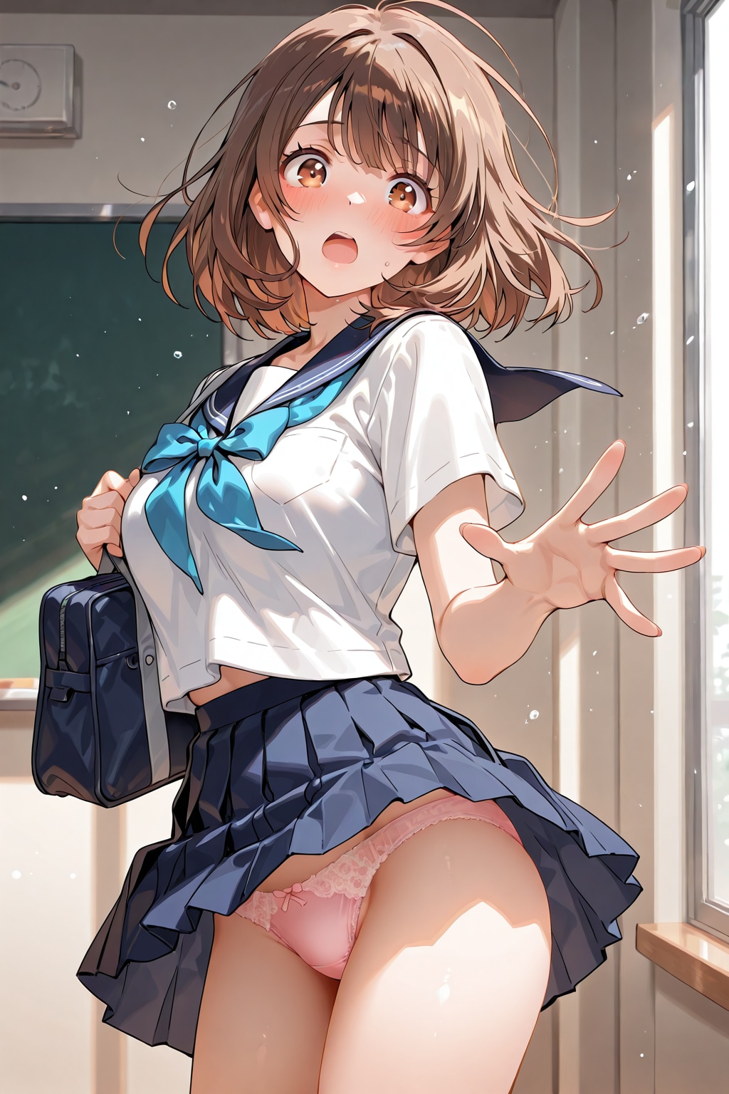 吹いた風